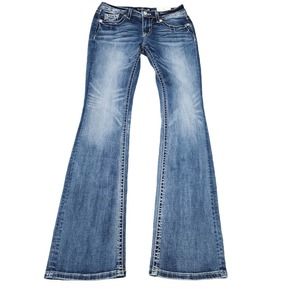 Miss Me NWOT women's size 28x34 low-rise boot cut jeans